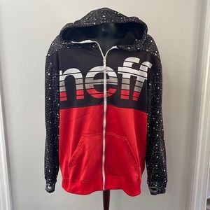 neff zippered hoodie